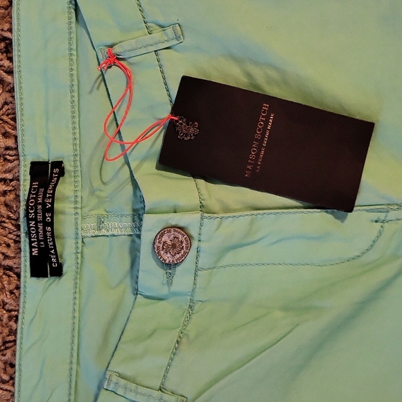 NWT Maison Scotch W 30 L 32 La Femme Selon Marie Women's Chino Pants - Picture 2 of 4